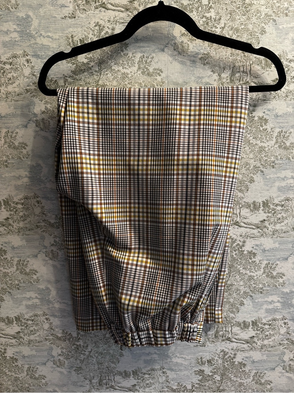 Urban Outfitters Plaid Cropped Pants